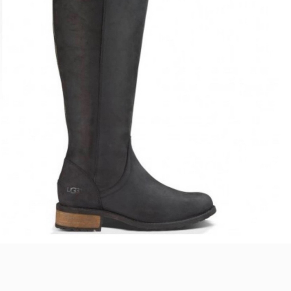 UGG Shoes - UGG Seldon Tall 1009201 Black Womens Boots, Size 7